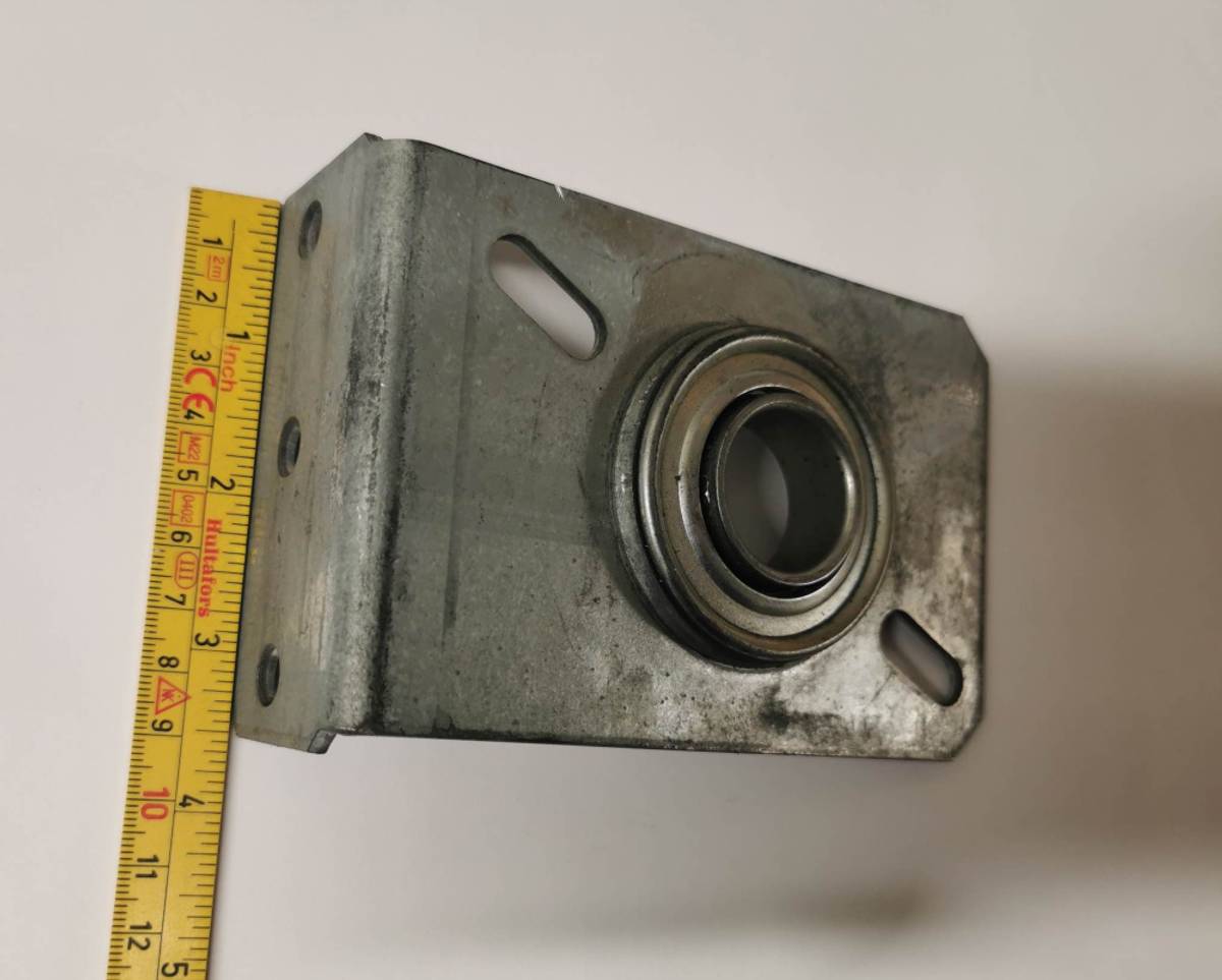 Midtplate med lager flat